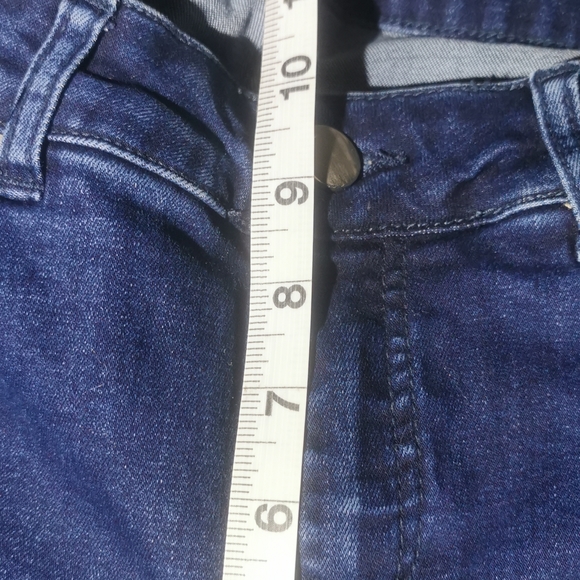 Laura Petites Jeans High Rise Legs Have been shortened Blue Denim Size 10 - Picture 7 of 11